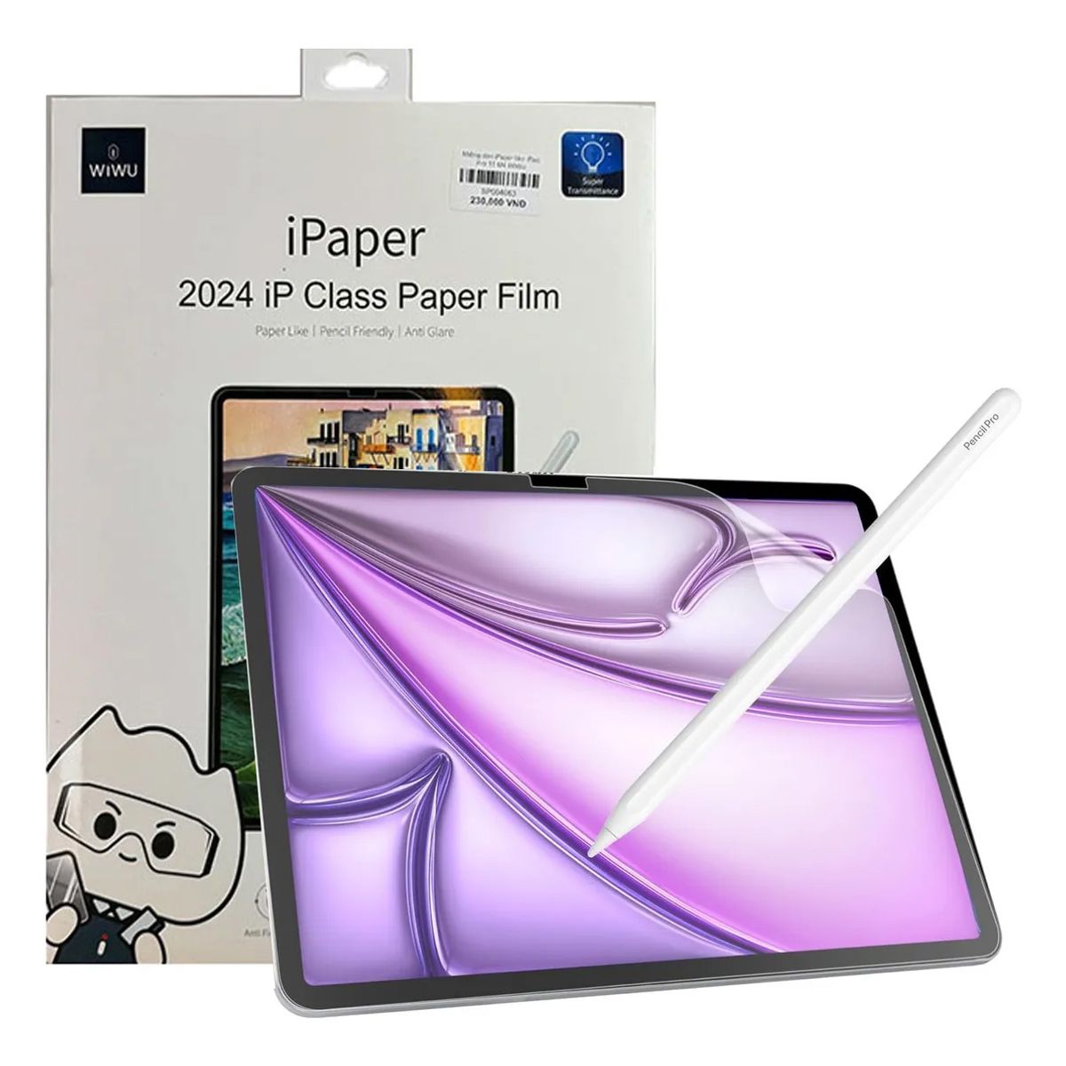 WIWU - Mica Mate Papel Para Ipad Air 6 11 (2024) A2902 A2903 Wiwu