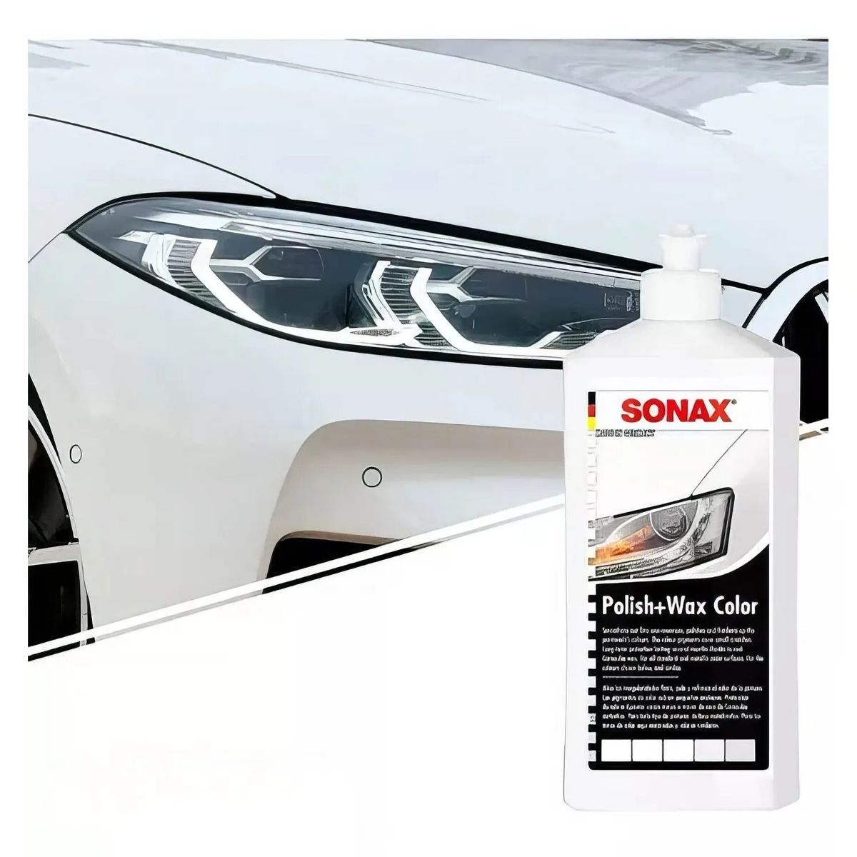 SONAX - Cera Sonax Líquida 500ML Blanco