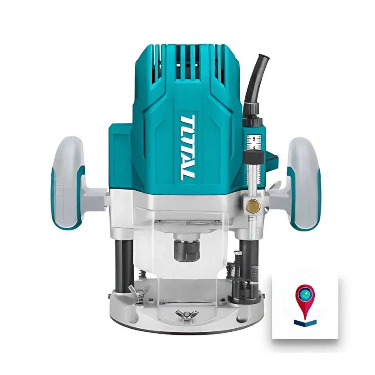 TOTAL TOOLS - RUTEADORA FRESADORA 1600 WATTS CANTEADORA INDUSTRIAL - TR111216