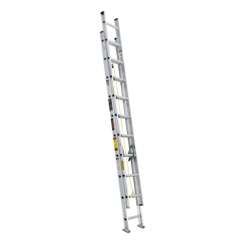TRUPER - Escalera Telescópica Fibra de Vidrio 20 Pasos TRUPER
