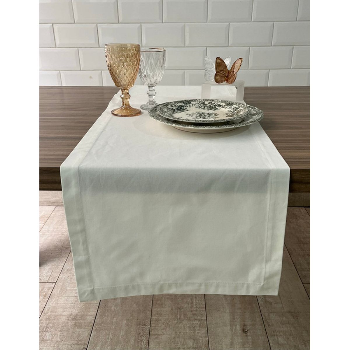 D'MESA - Camino de mesa marfil