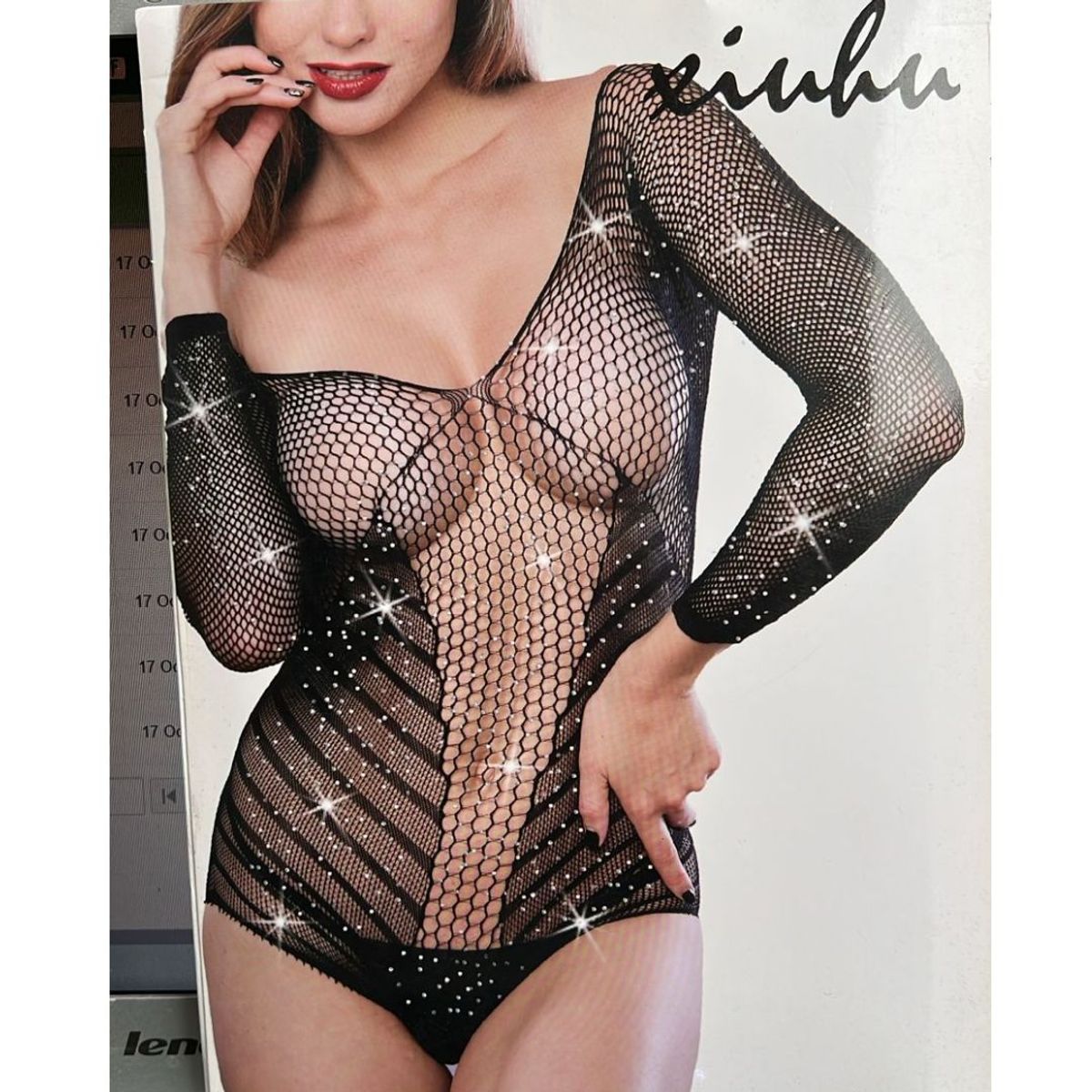 GENERICO - Sexy Vestido Tipo Malla