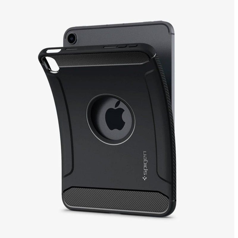 SPIGEN - Case Negro Mate Spigen Rugged Armor Pro Para iPad Mini 7  6