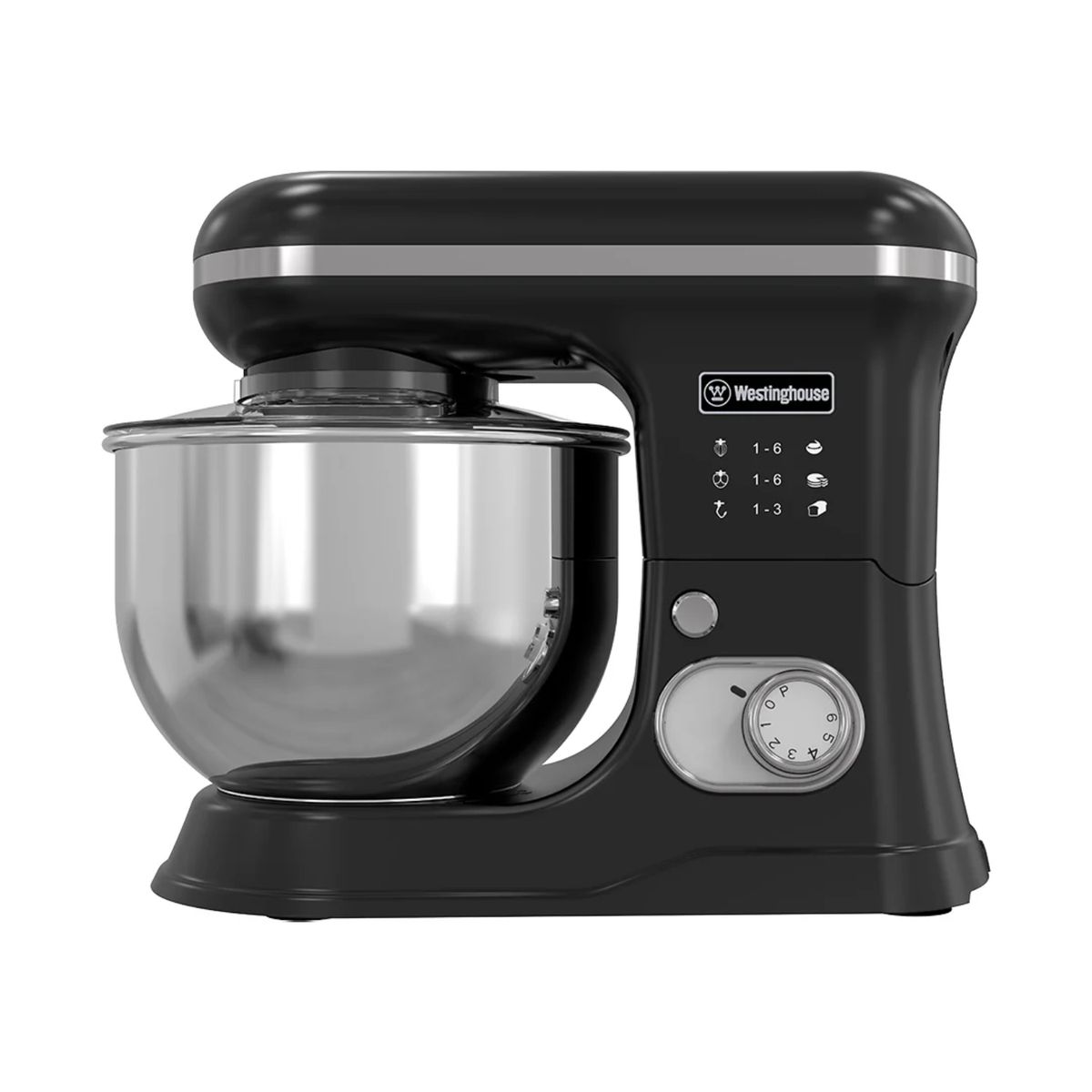 WESTINGHOUSE - Batidora de pedestal 5L Retro WH negro