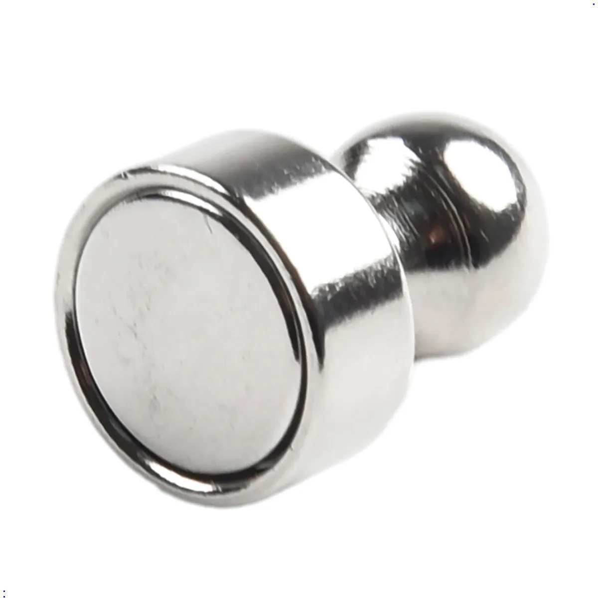 GENERICO - Imán De Neodimio Base Magnetics Redondo pack 10 unids