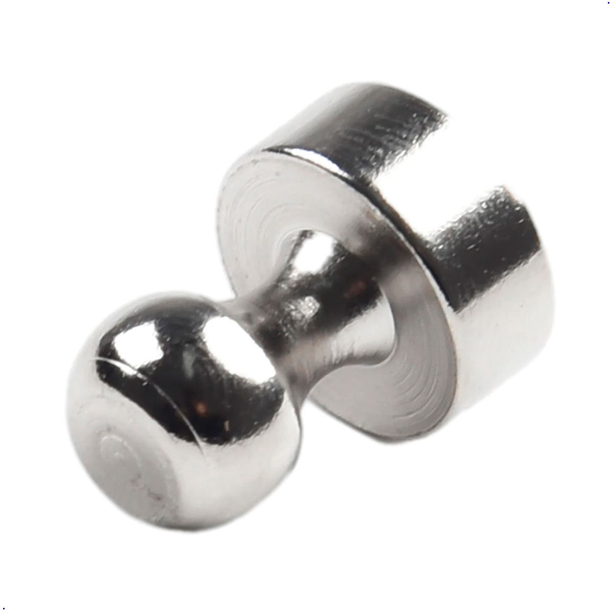 GENERICO - Imán De Neodimio Base Magnetics Redondo pack 10 unids