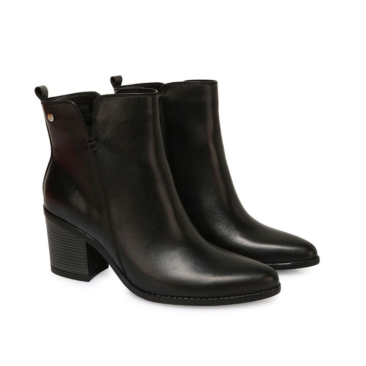 VIALE - Botín Jodhpur Casual FER-2536 Negro Viale Cuero