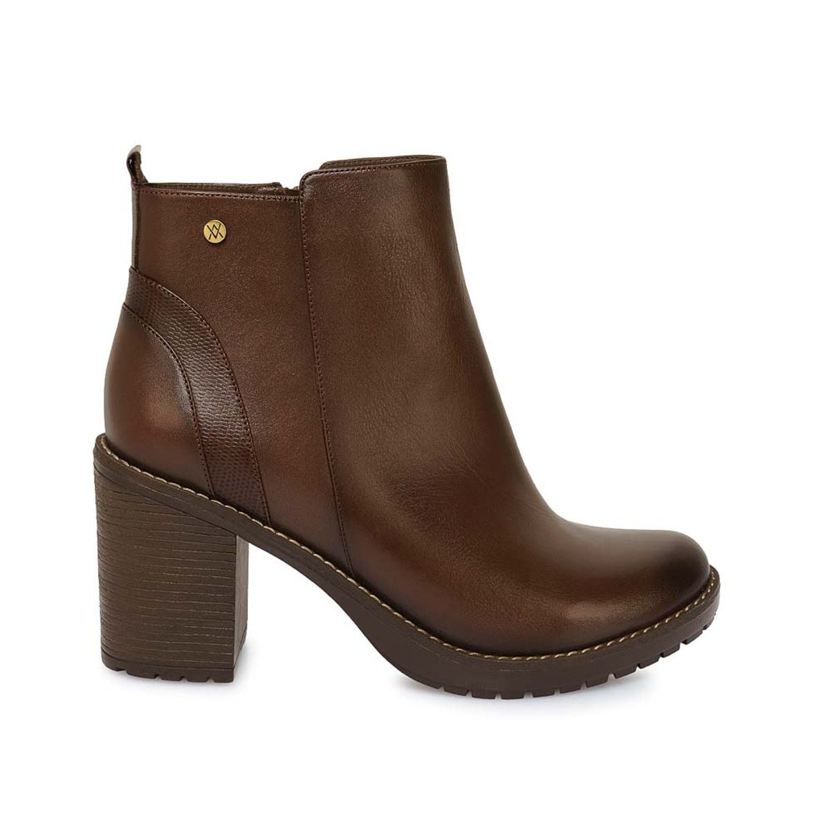 VIALE - Botín Casual LINDA-2513 Africano Viale Cuero