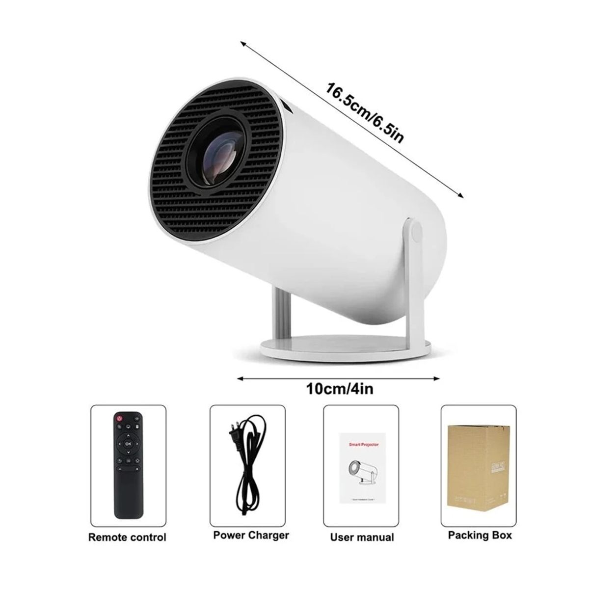 GENERICO - PROYECTOR HY300 PRO 4k Android 1280x720P