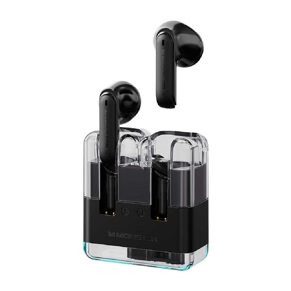 MONSTER - Audífonos Bluetooth Gamer Monster XKT12 Negro