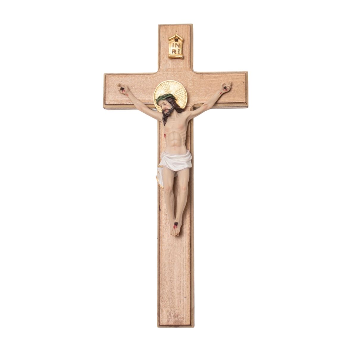 PANADECOR - Crucifijo Panadecor Jesús En La Cruz De Poliresina 30Cm