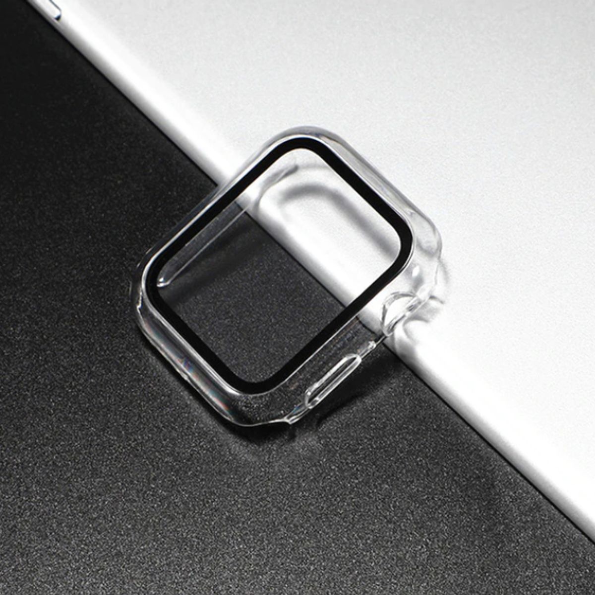 GENERICO - Case Funda 360 para Apple Watch 42mm - Serie 10 - Clear