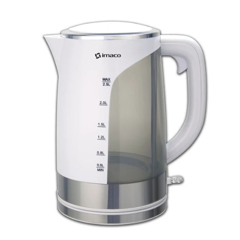 IMACO - Hervidor plastico 2.5l col. blanco Imaco KE 2500