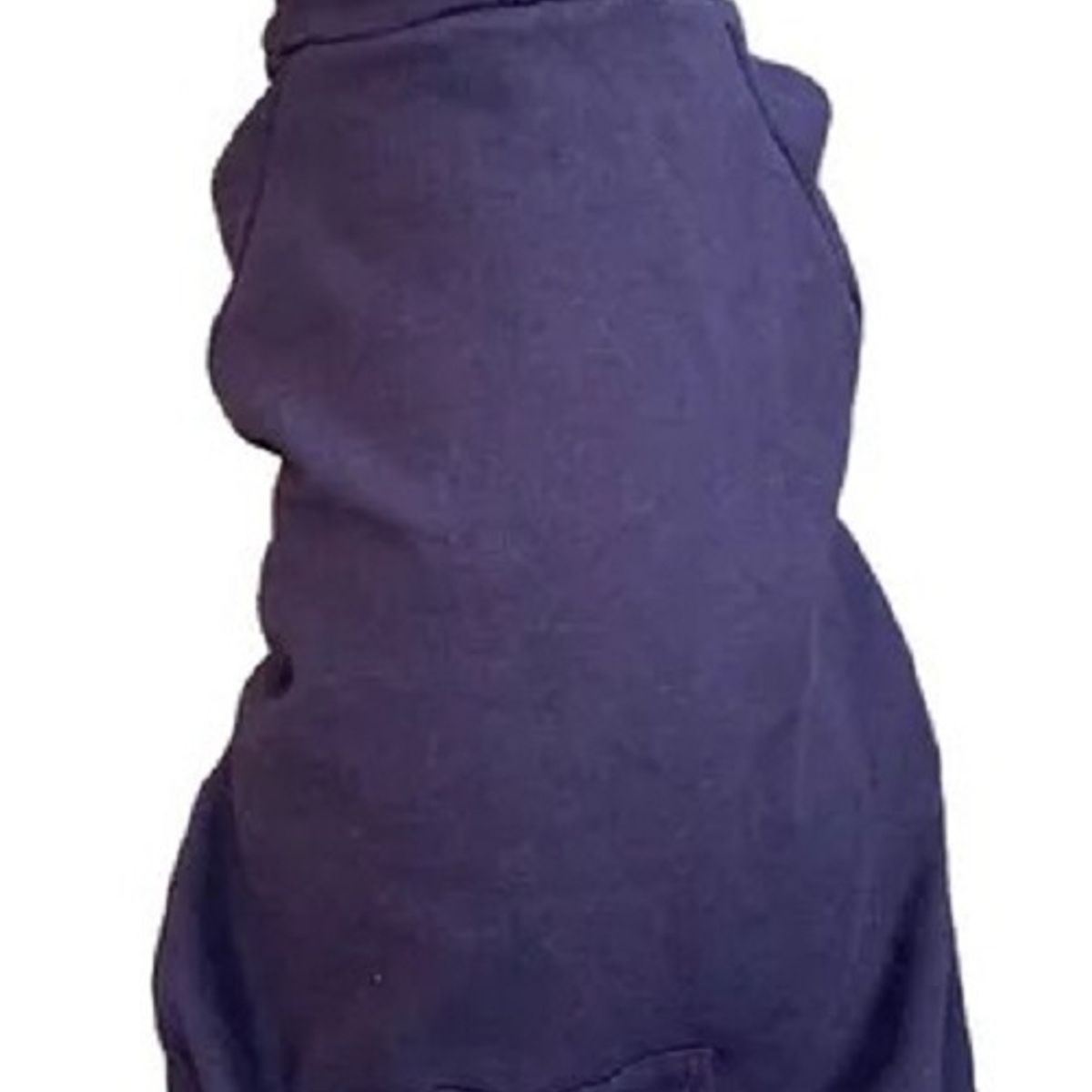 MARC - Ropa De Mascota Polera Con Capucha Color  Azul Talla 04