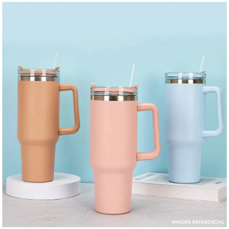 INSPIRA MARKET - Vaso termo grande con asa 1200ml