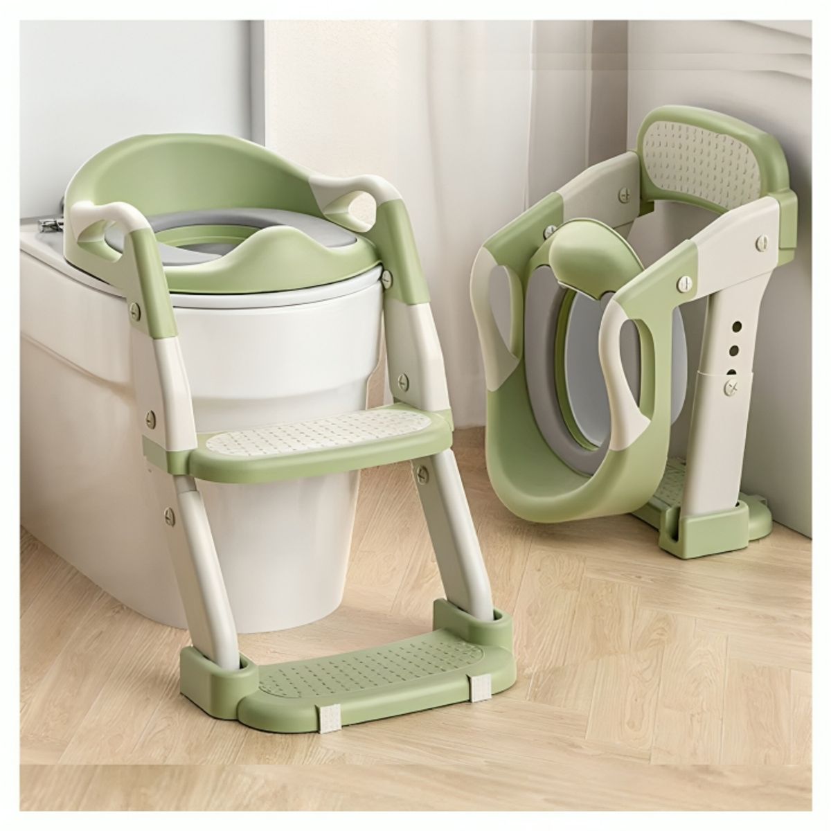 GENERICO - Escalera de Entrenamiento 2 en 1 Para Ir Al Baño para Niños