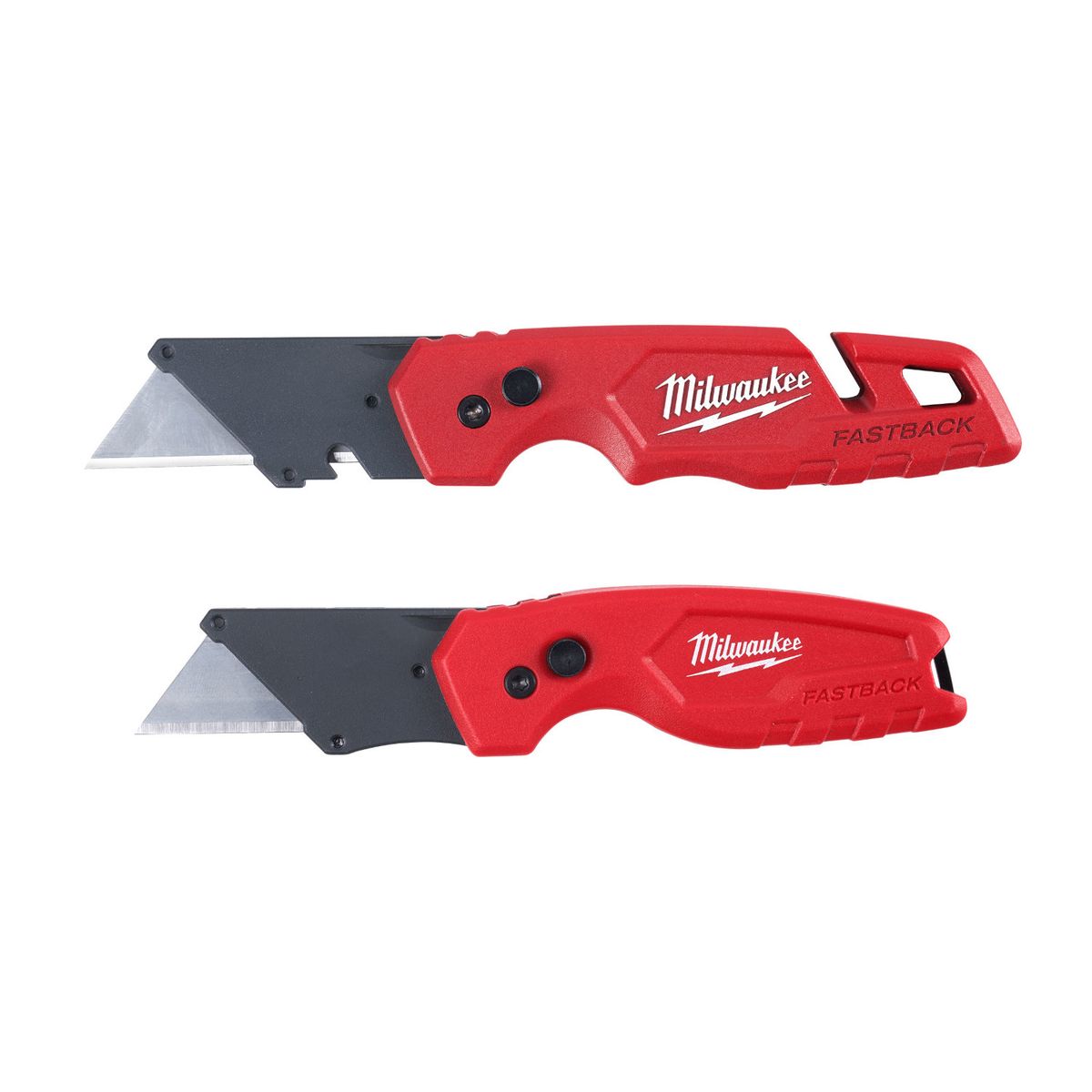 MILWAUKEE - JUEGO DE 2 CUCHILLAS PLEGABLES MULTIUSOS FASTBACK 48-22-1503 MILWAUKEE