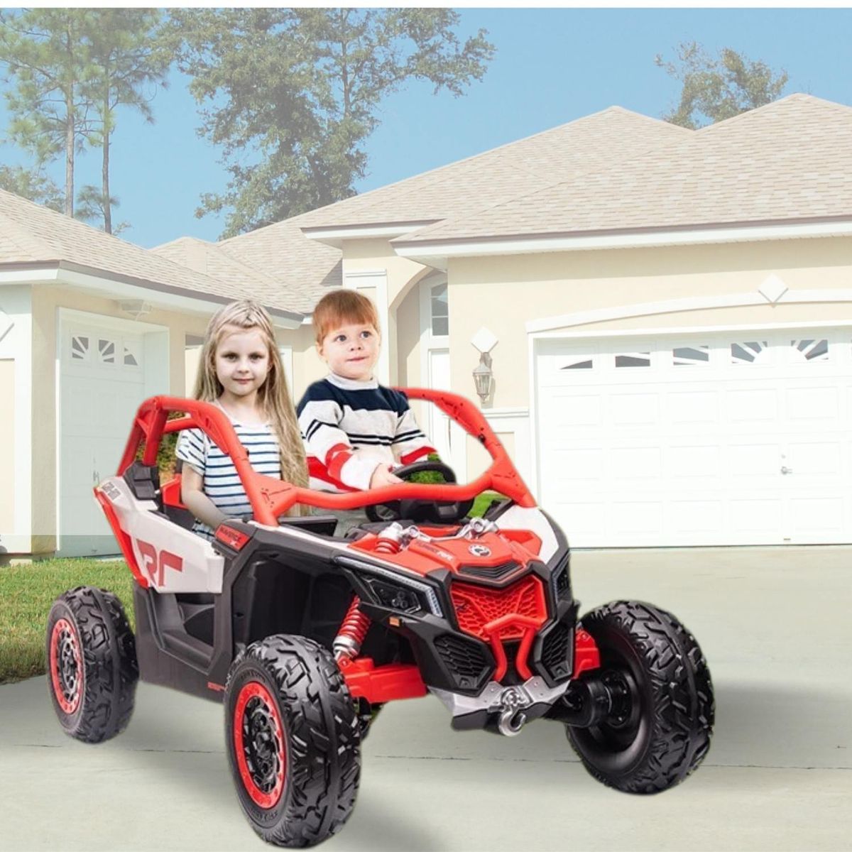 CAN AM - Can AM Maverick UTV 24V MP4 Color rojo