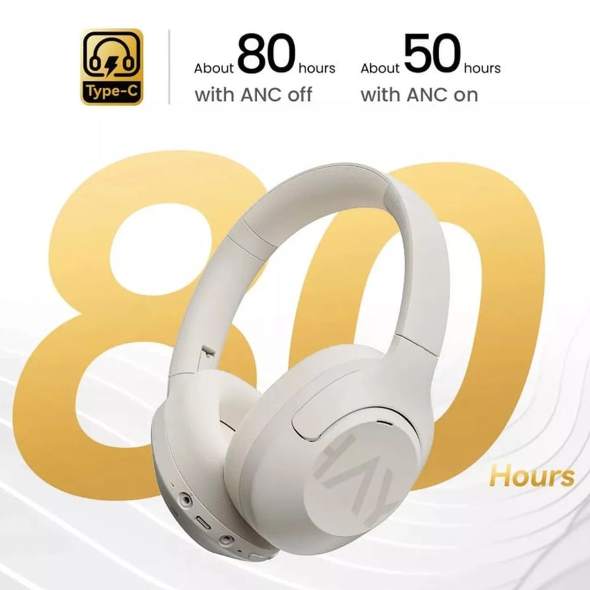 HAYLOU - Auriculares Haylou S30 80h - Negro