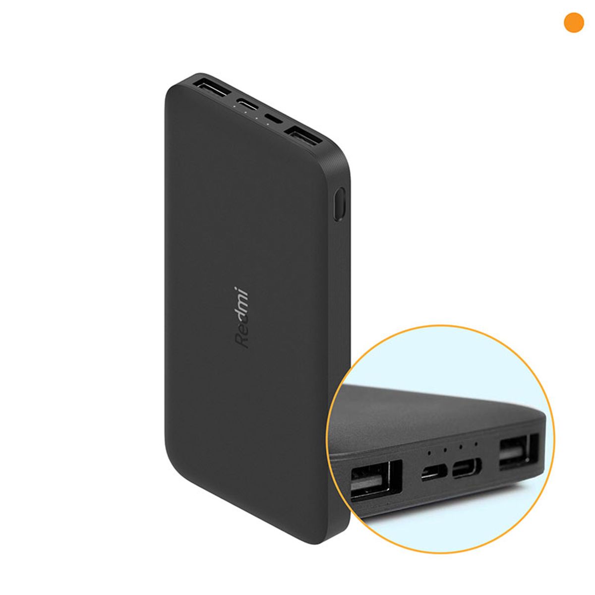 REDMI - Bateria externa Xiaomi Redmi Power Bank 10000mah black