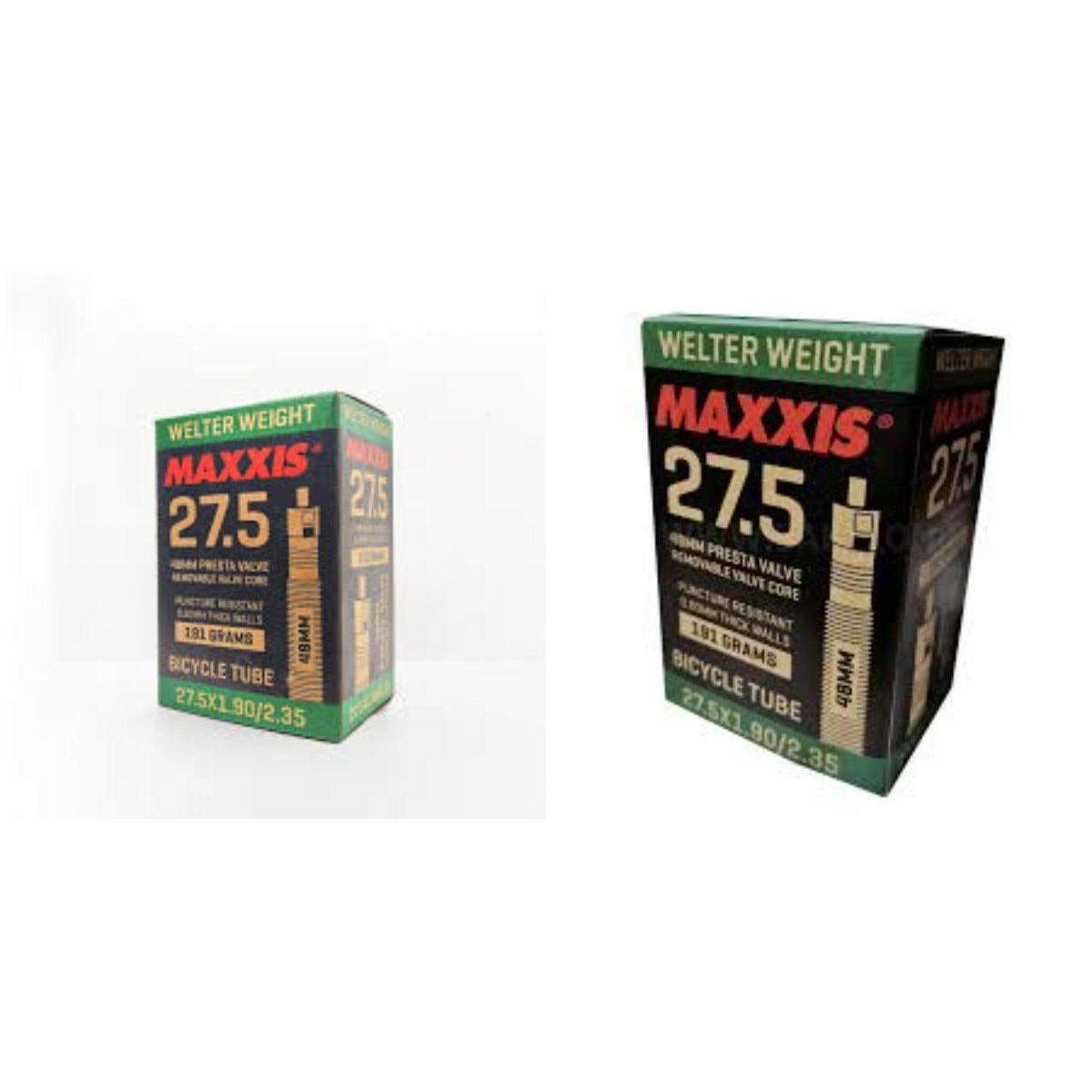 MAXXIS - DOS CAMARAS MAXXI 27.5 VÁLVULA PRESTA PARA BICICLETA