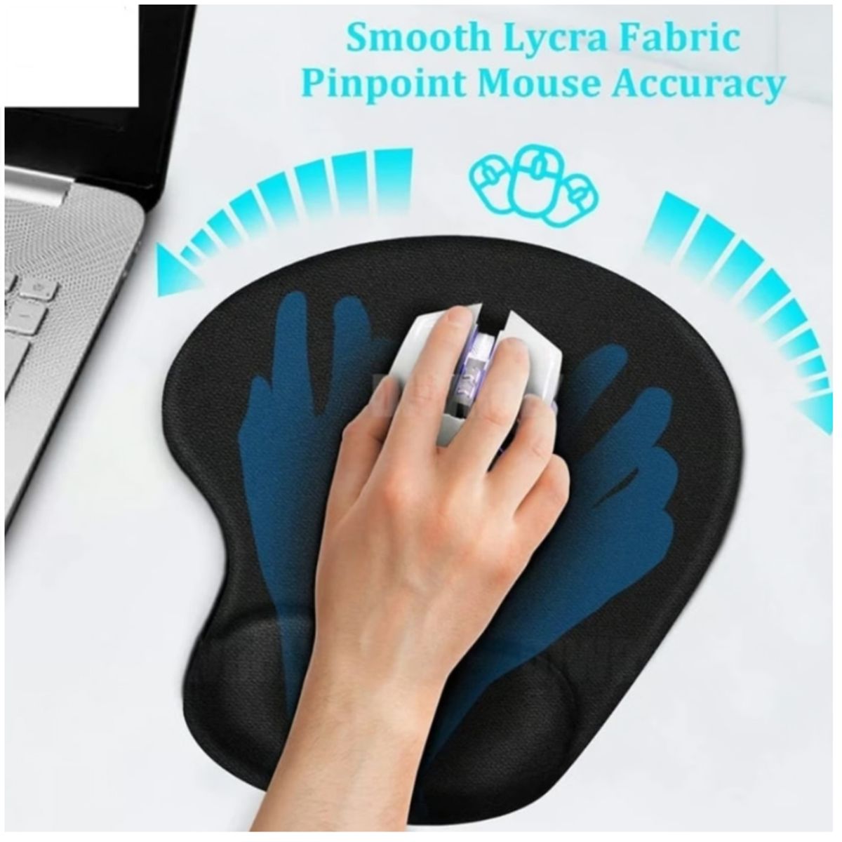 GENERICO - Mouse Pad Para Escritorio Con Almohadilla En Gel De Calidad Color Azar