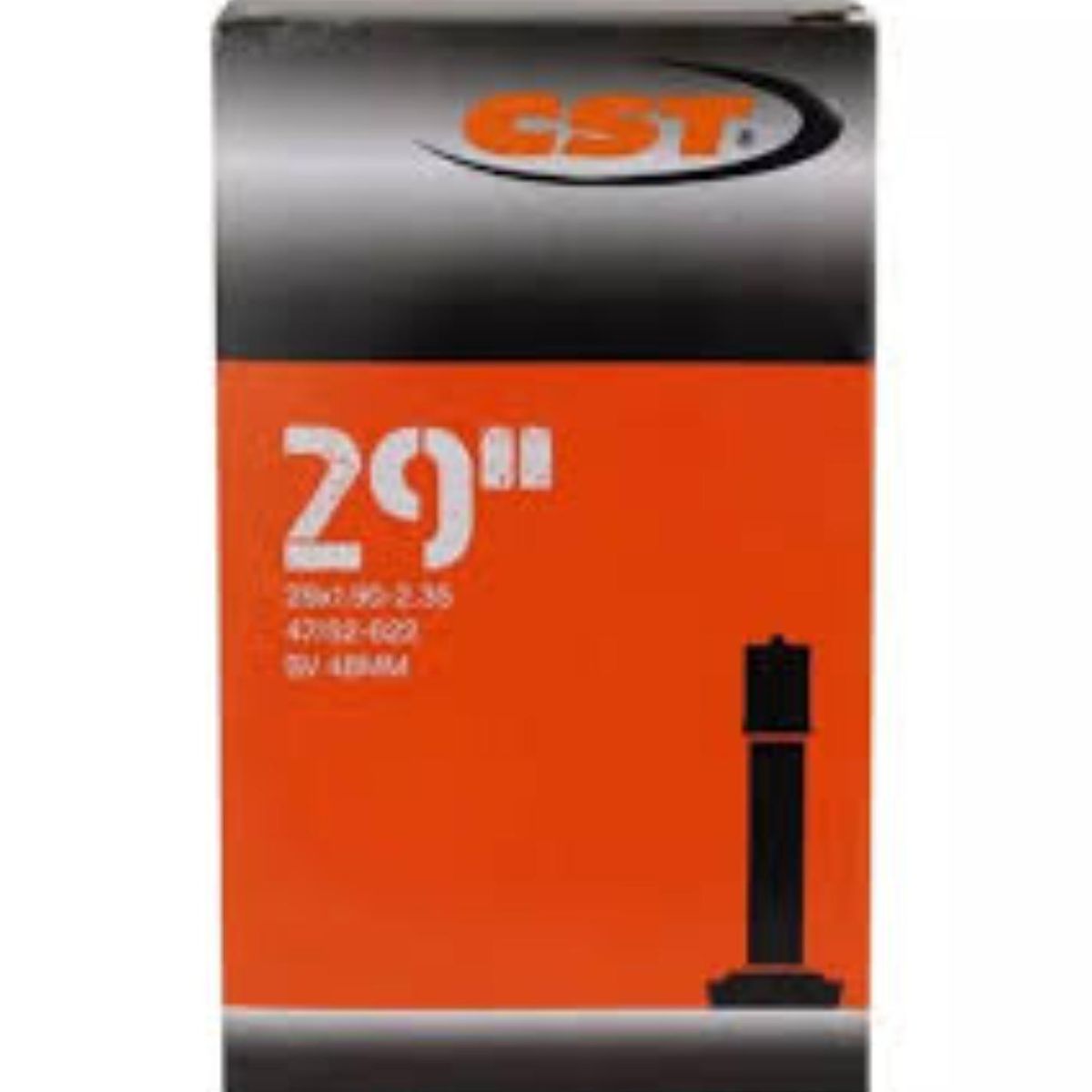 CST - 2 CAMARAS CST 29 VÁLVULA NORMAL PARA BICICLETA