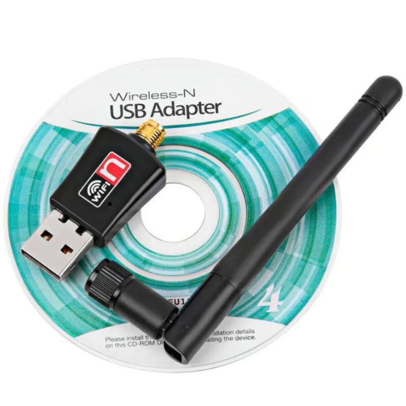 GENERICO - Antena Wifi Wireless USB 2.0 802.11n Inalambrico