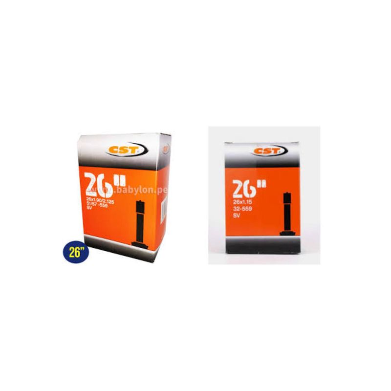 CST - 2 CÁMARAS CST 26 PARA BICICLETA