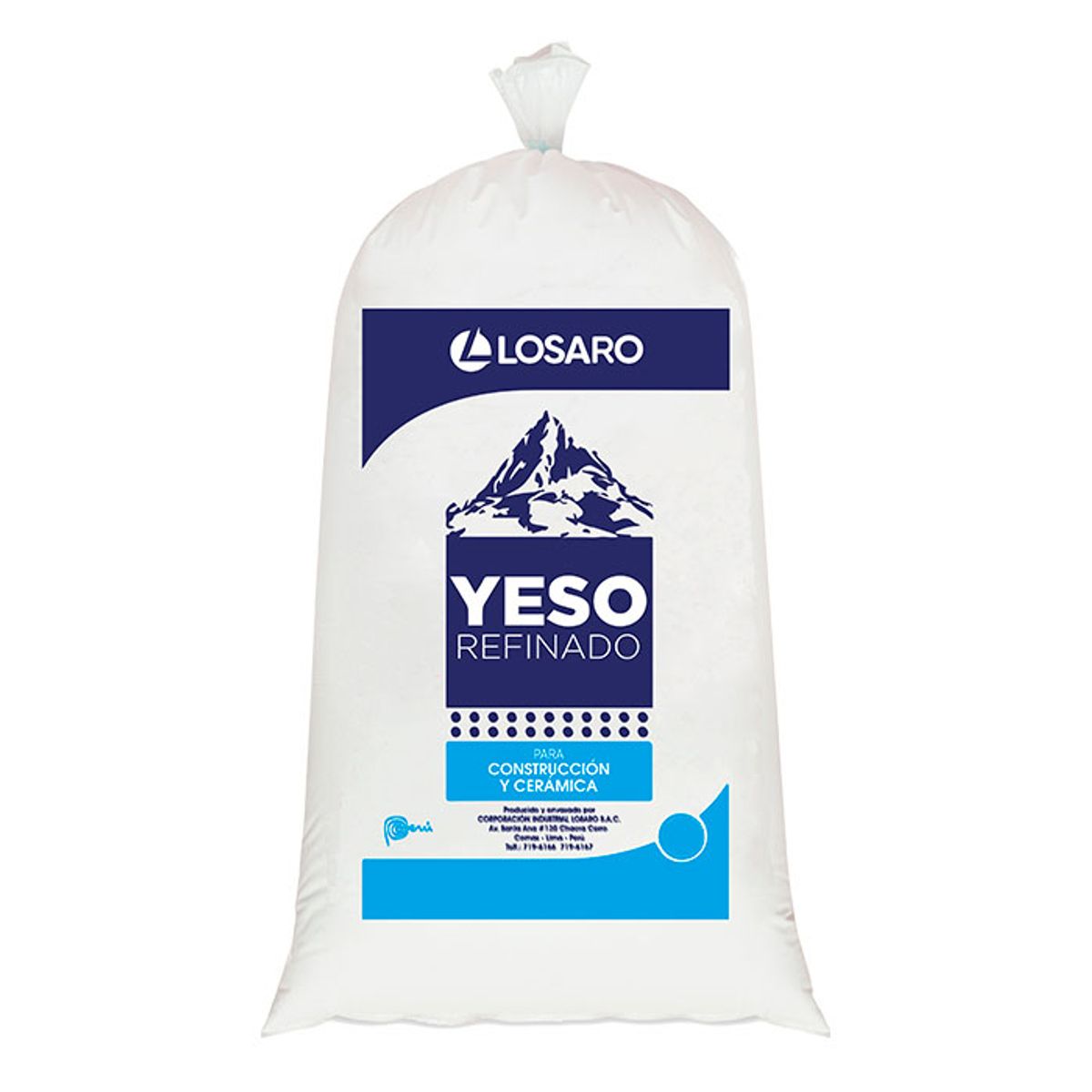 LOSARO - Yeso de Construcción Refinado x 15kg Losaro