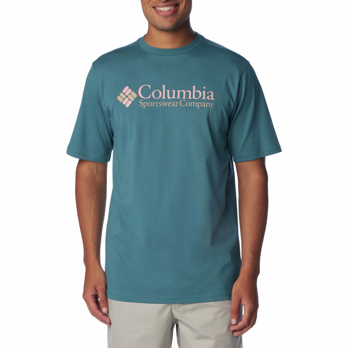 COLUMBIA - Polo Columbia Hombre Csc Basic Logo™ Celeste COLUMBIA