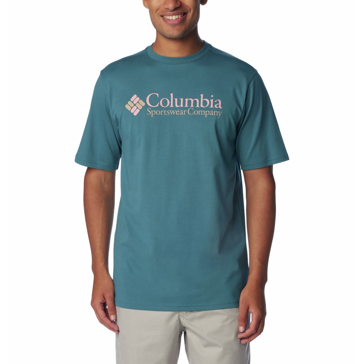 COLUMBIA - Polo Columbia Hombre Csc Basic Logo™ Celeste COLUMBIA