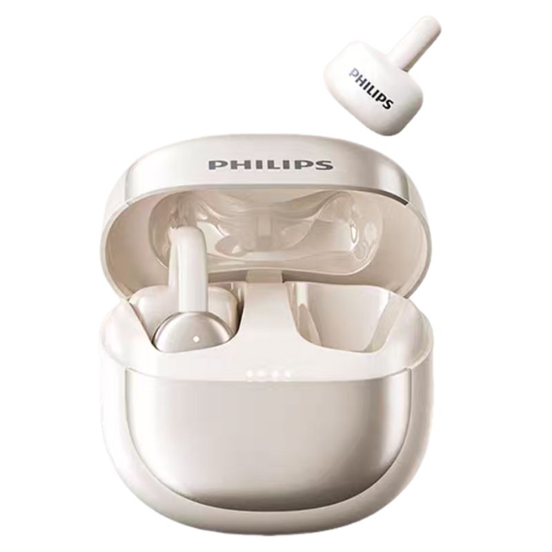 PHILIPS - Audifonos Bluetooth Philips TAT4469 Wireless Pure Bass - Blanco