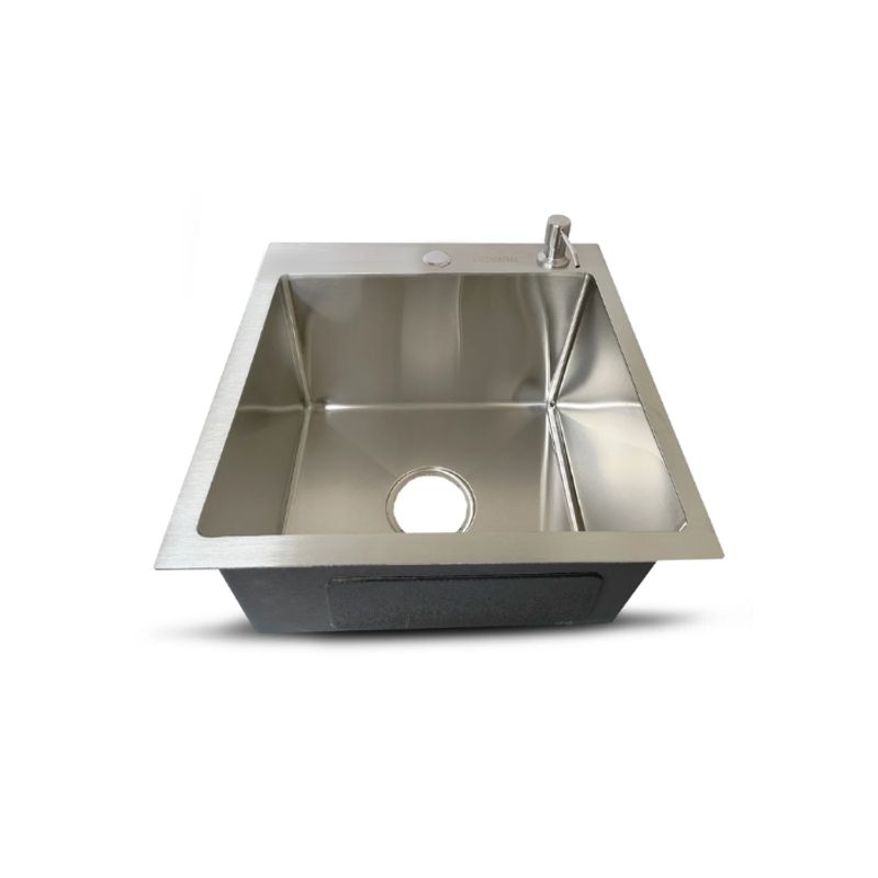 FRATELLI - LAVADERO DE COCINA ACERO INOXIDABLE SATINADO PRM-4545S