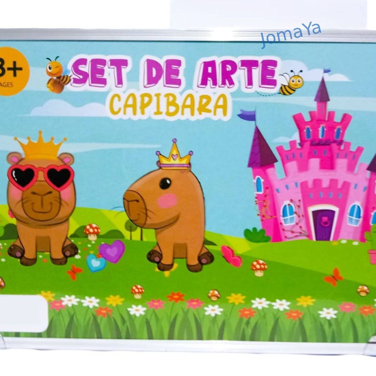 GENERICO - Set de Arte Maleta Capibara 6 Niveles - Nuevo modelo 2