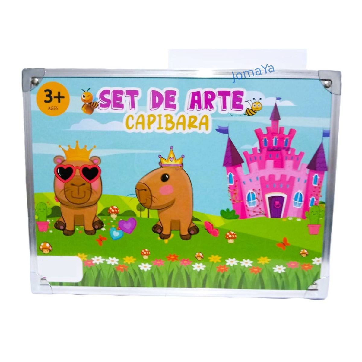 GENERICO - Set de Arte Maleta Capibara 6 Niveles - Nuevo modelo 2