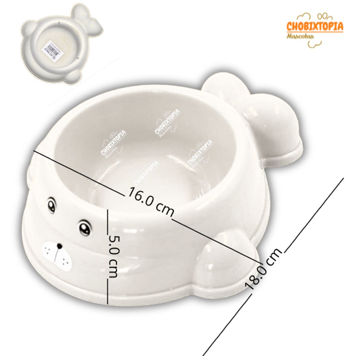 GENERICO - PLATO PARA PERROS Y GATOS LOBITO MARINO 275 mL MELON