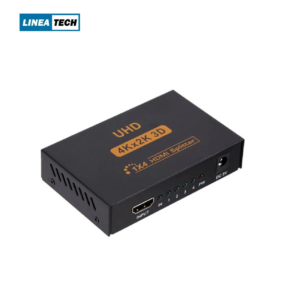 GENERICO - SPLITTER HDMI 1×4 4K ULTRA HD LINEA TEACH