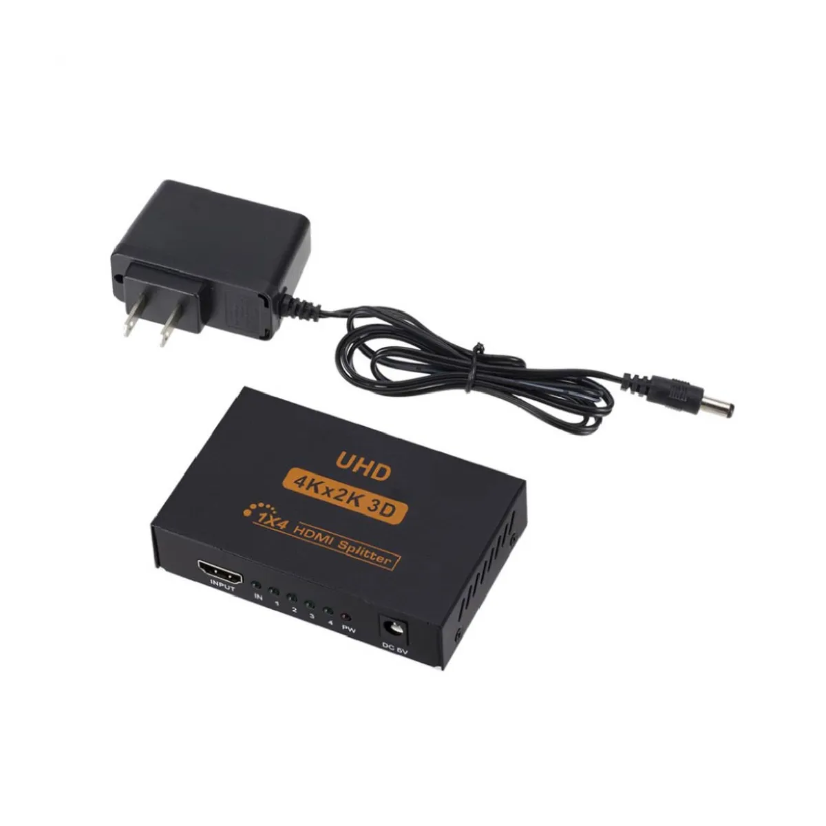 GENERICO - SPLITTER HDMI 1×4 4K ULTRA HD LINEA TEACH