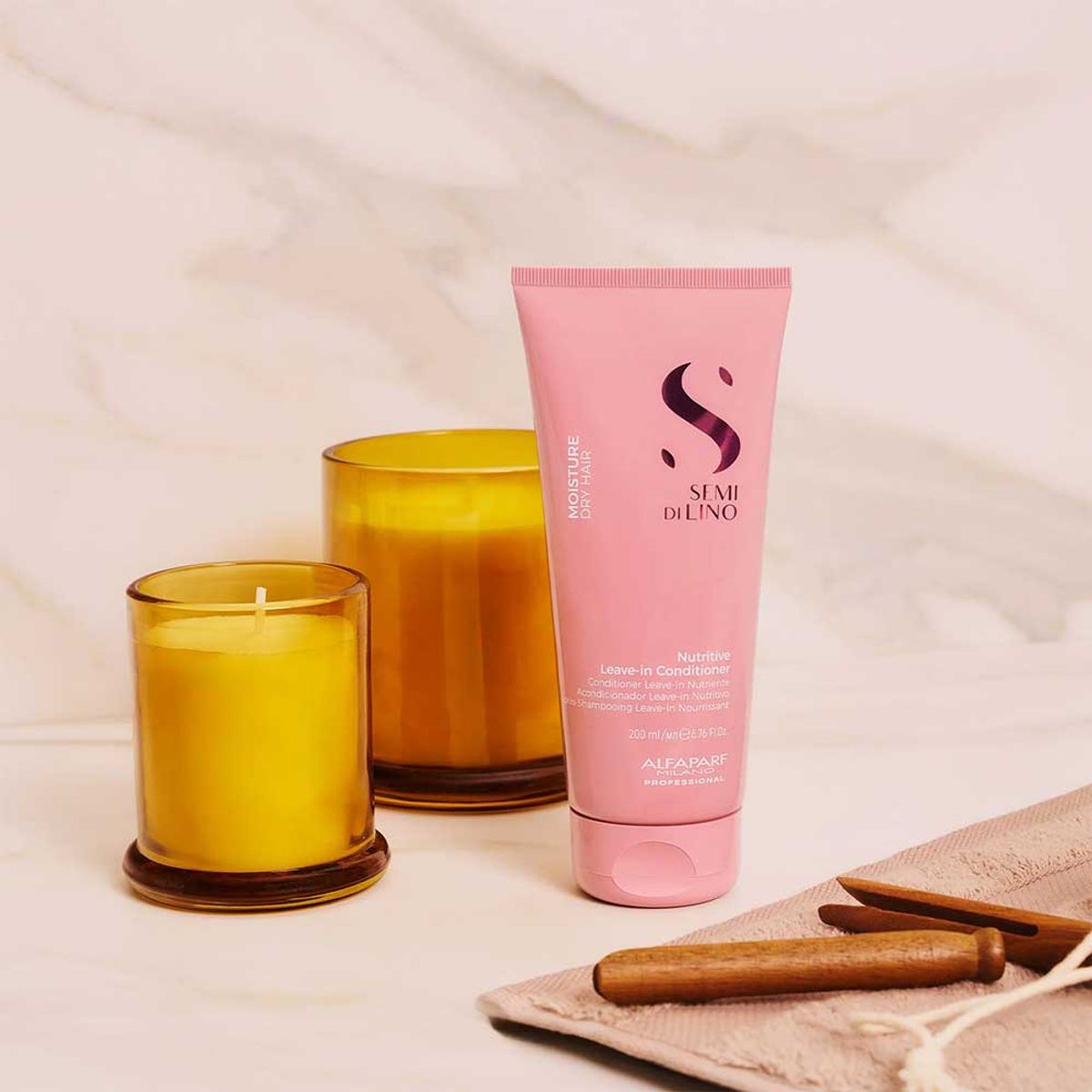 ALFAPARF MILANO - ACONDICIONADOR ALFAPARF Semi Di Lino Nutritive 200 ml