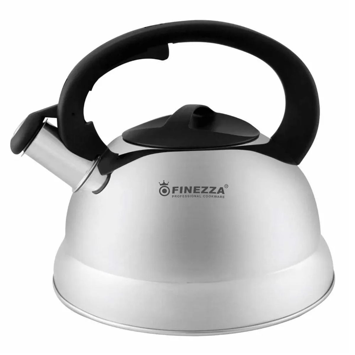 FINEZZA - Tetera Finezza de Acero Inox 3 Litros con Acabado Espejo - FF-T0055-IN