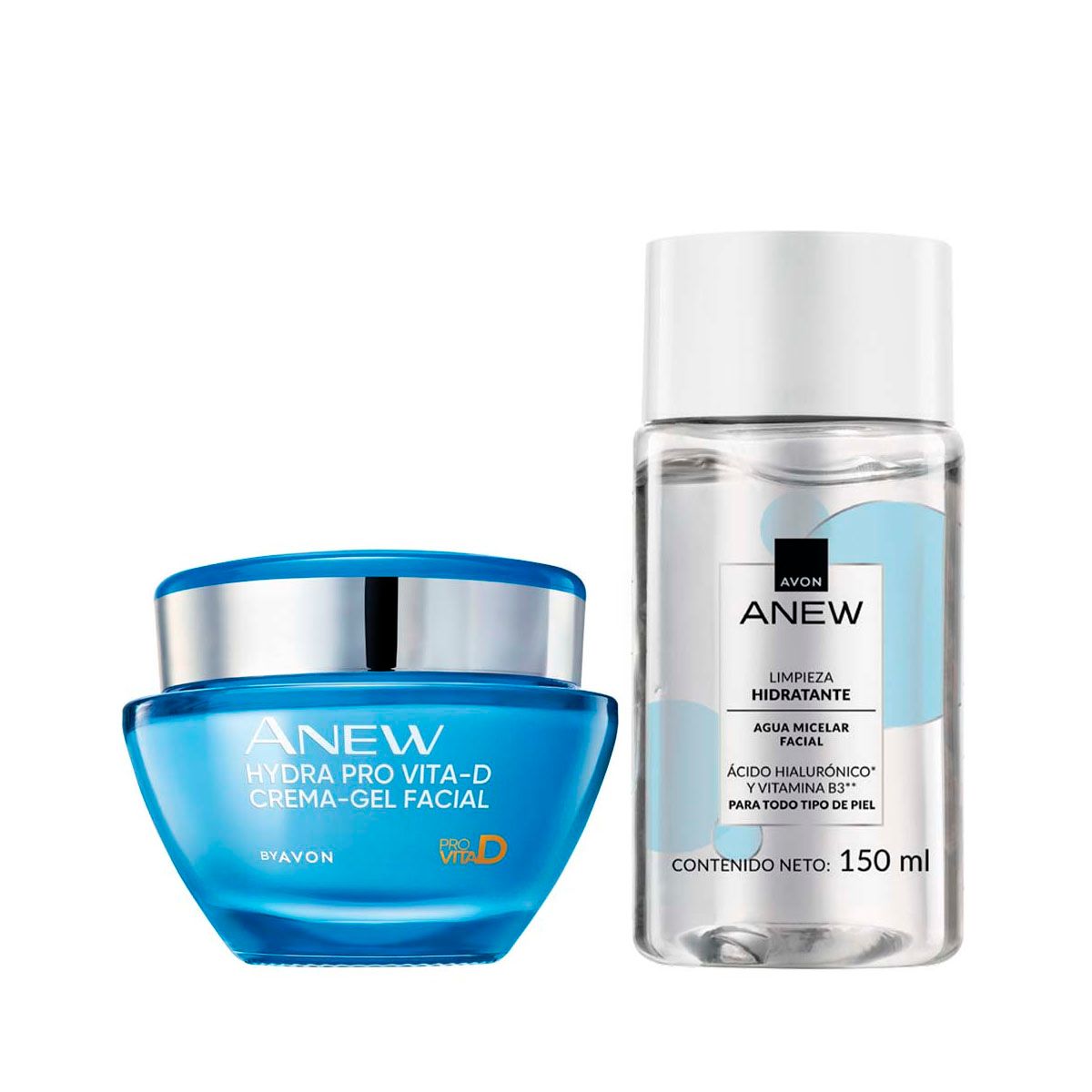 AVON - Anew Hydra Pro Vita-D Crema-Gel Facial con Micelar