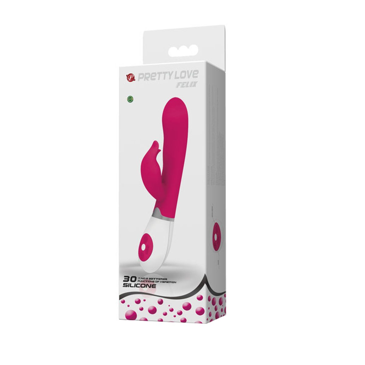 PRETTY LOVE - Vibrador Sexual Femenino Rabbit Felix Silicona 30 Funciones