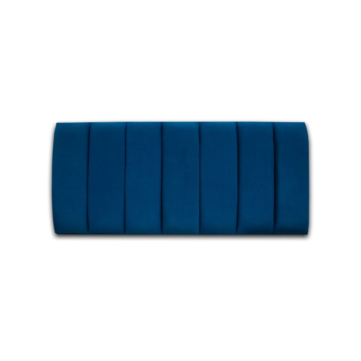MUEBLES MACRUMO - Cama tapizada Aurea + almohada - King Plz - Color Azul