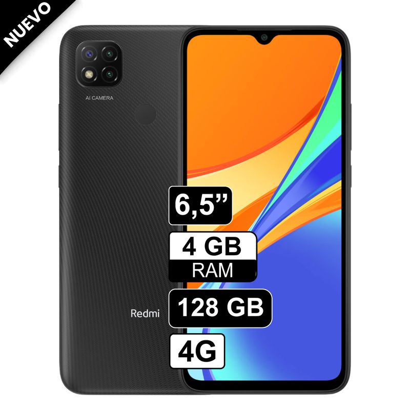 REDMI - Celular Xiaomi Redmi 9C 128GB 4GB 65 Pulg Gris
