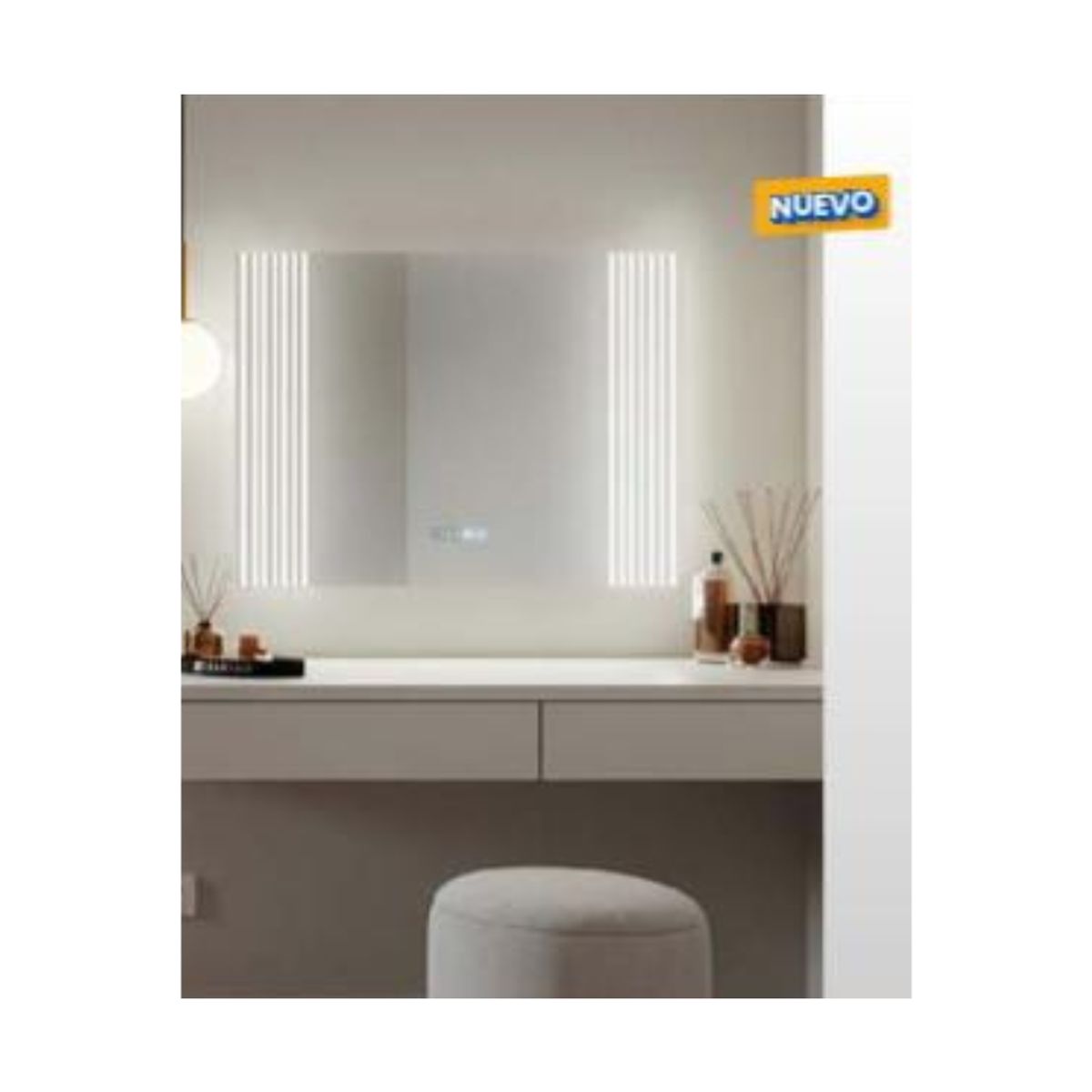 MUEBLES MACRUMO - Espejo Led Curtain