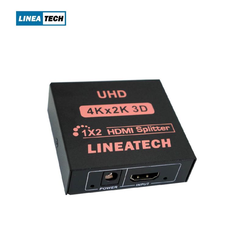 GENERICO - HDMI SPLITTER 1X2 FULL HD 4K MULTIPLICA SEÑAL