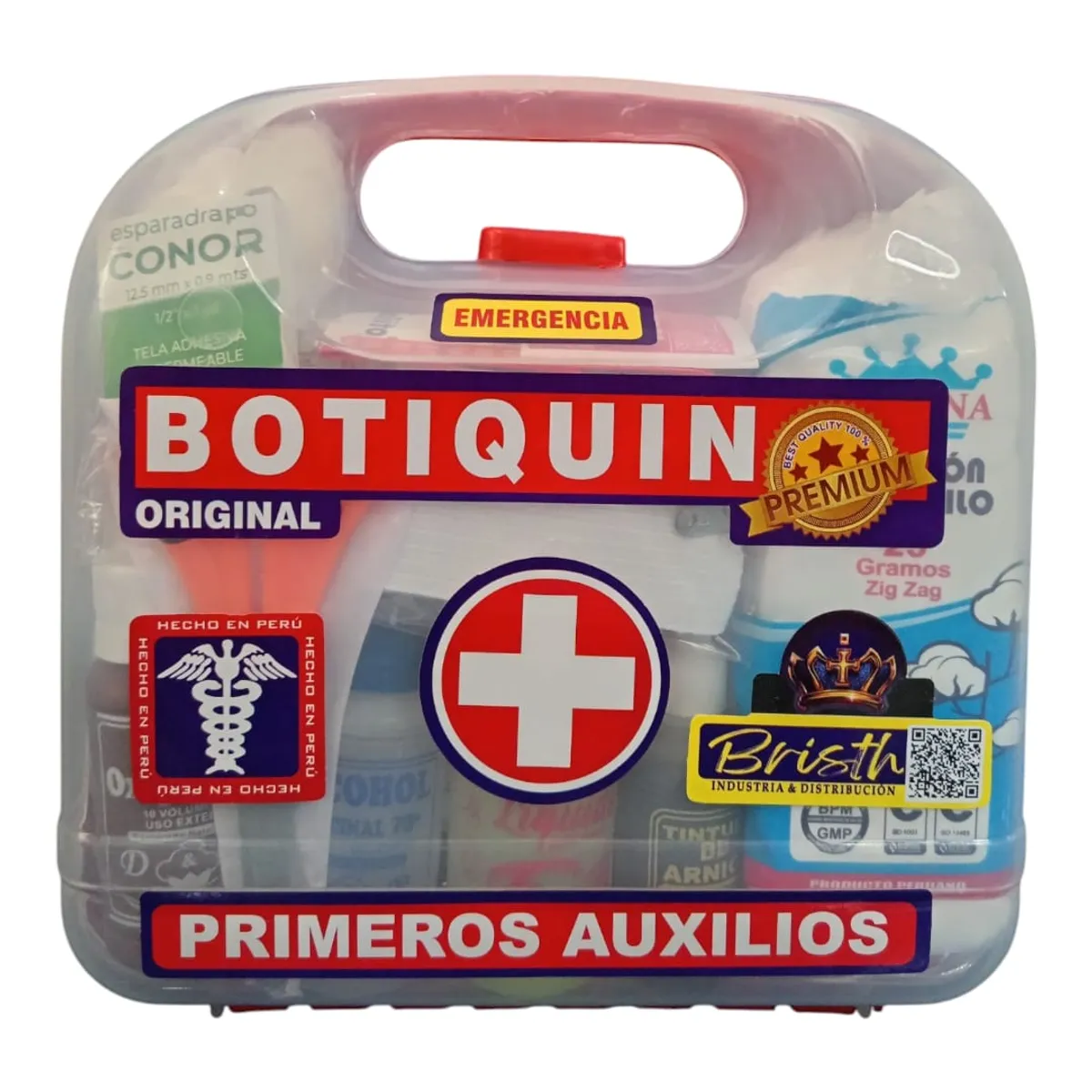 GENERICO - Botiquín de Emergencia Tipo Lonchera Primeros Auxilios