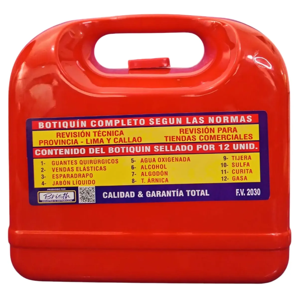 GENERICO - Botiquín de Emergencia Tipo Lonchera Primeros Auxilios