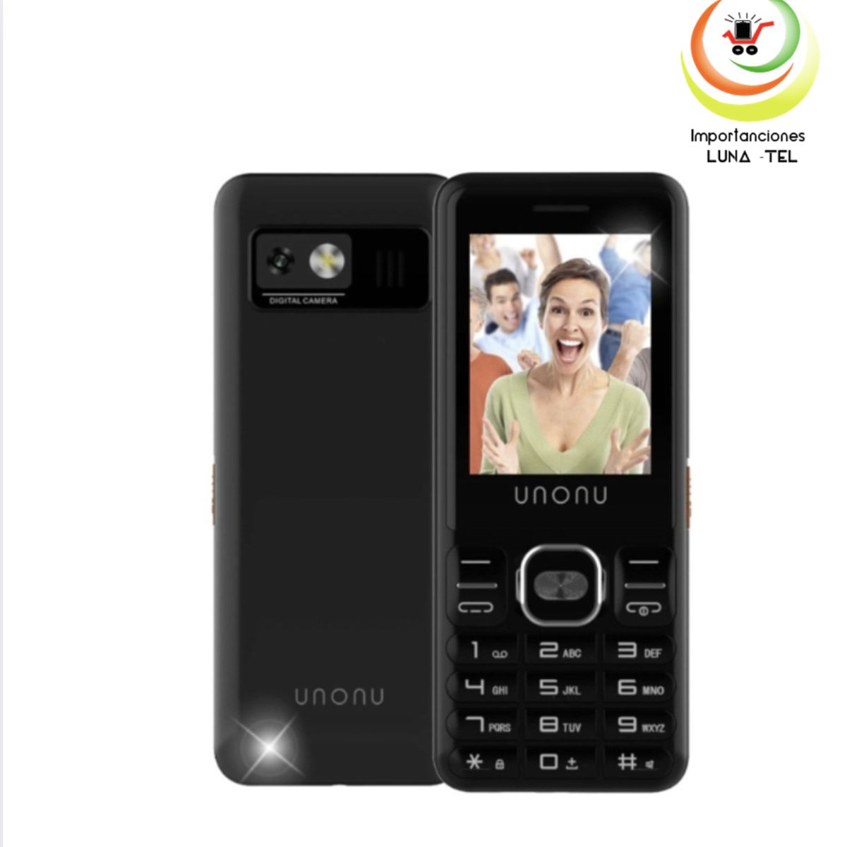 UNONU - CELULAR BASICO UNONU U10L  4G PANTALLA 2.4"